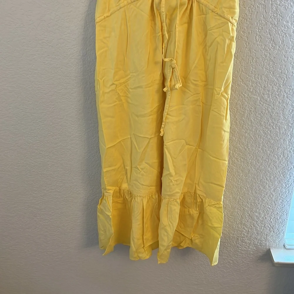 MAJORELLE Esther Midi Dress In Canary Yellow - Picture 6 of 11
